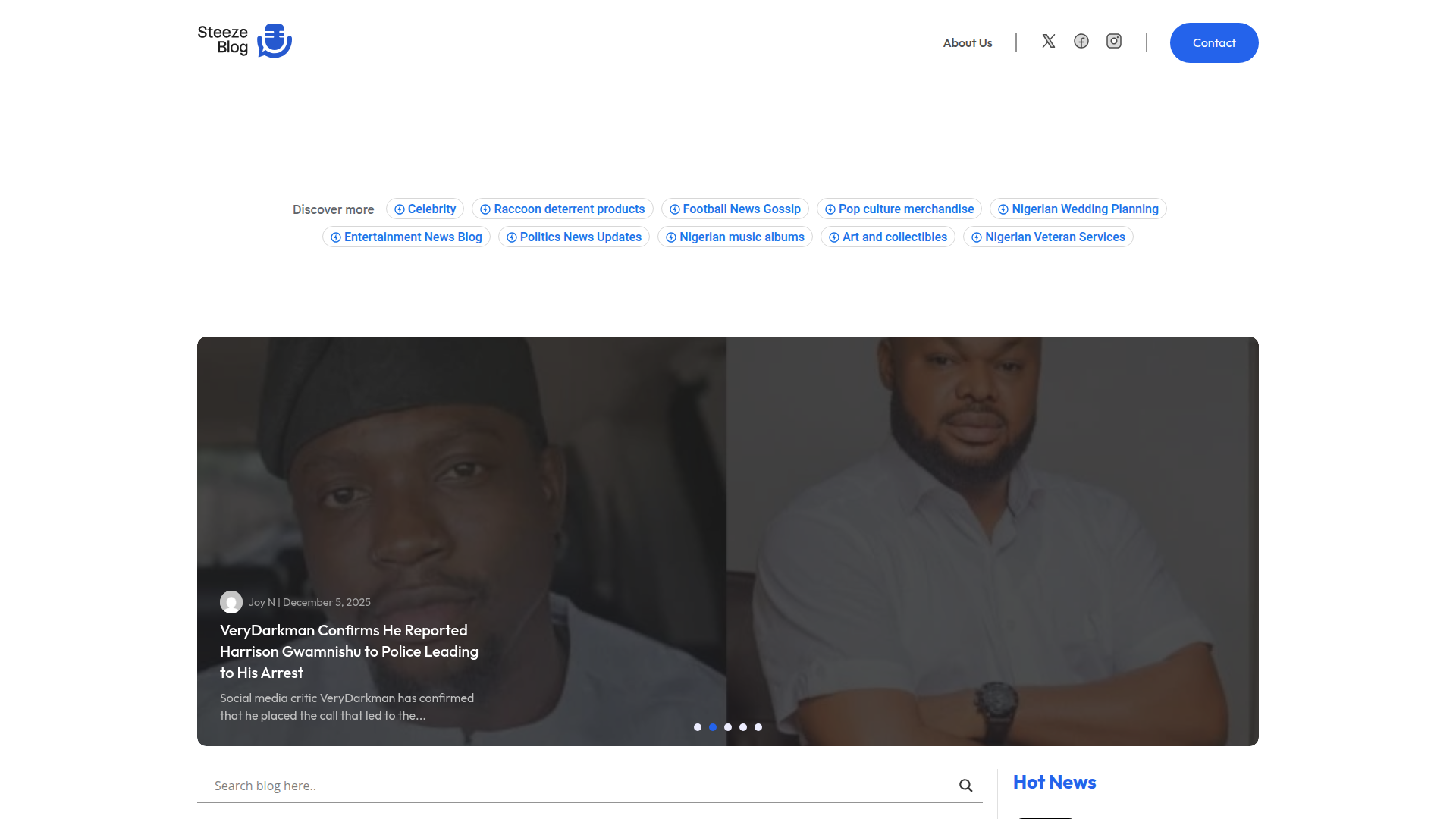 SteezeBlog - Entertainment News