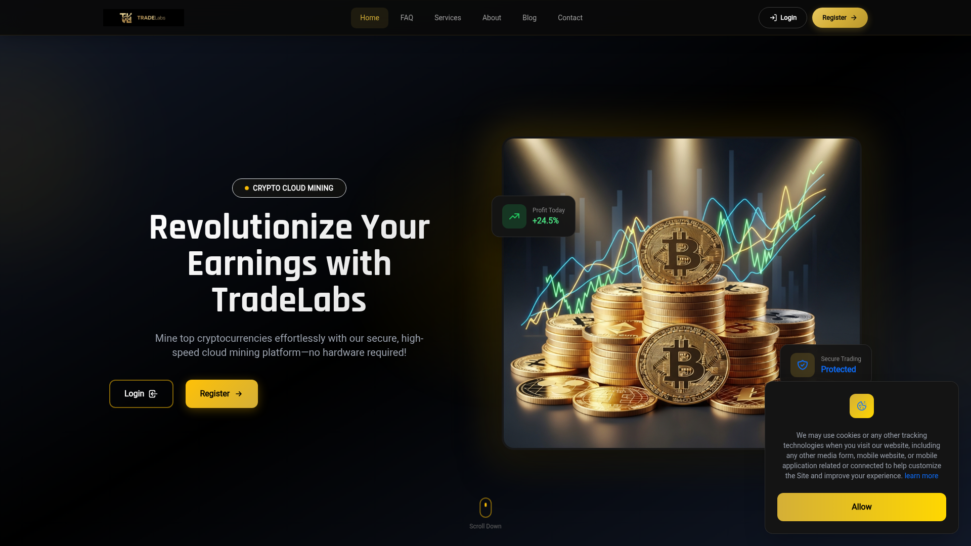 TradeLabs - Crypto Cloud Mining